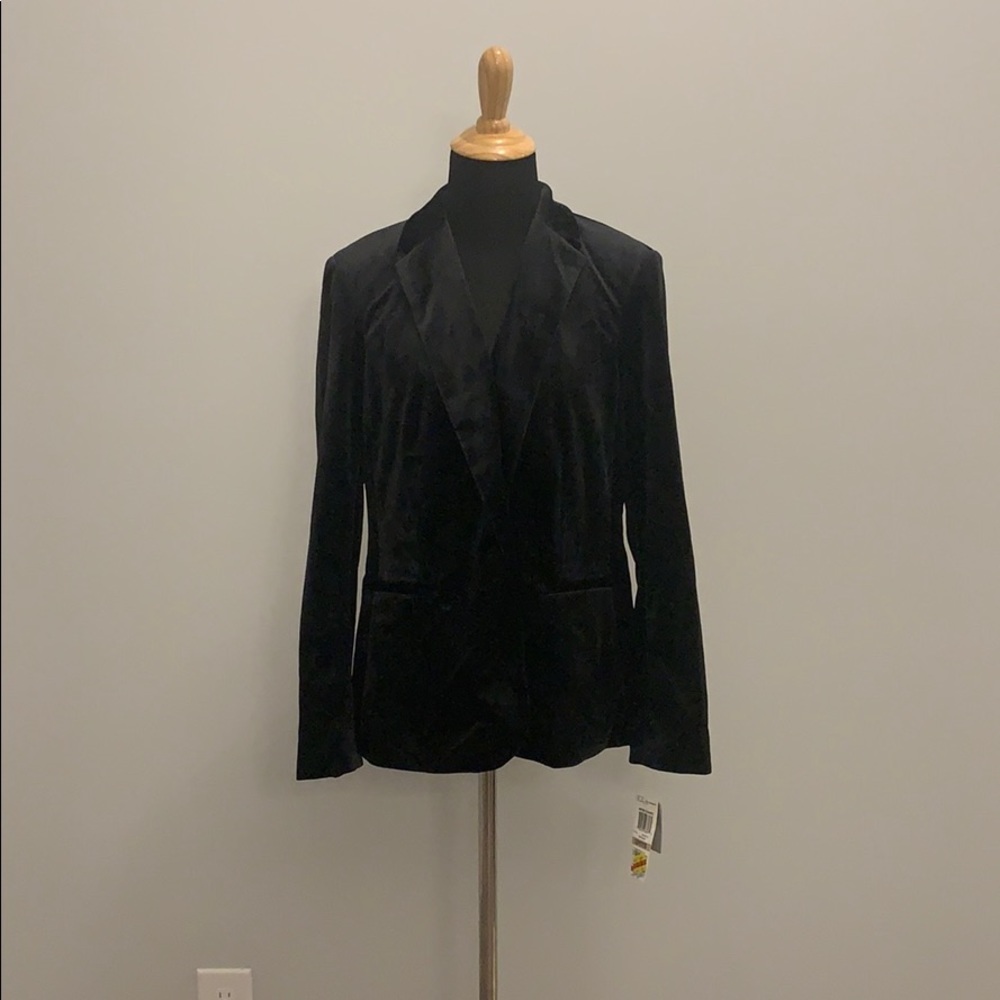Charter Club Petite Velvet Blazer